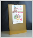 Exam Pad Transparent Colour Big Size