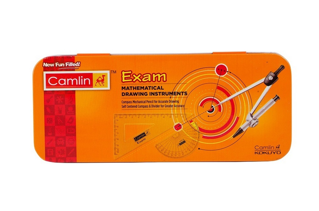 Camlin Exam Geometry Compass Box