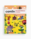 Camlin Colour Pencils Half Size Assorted 12 Shades With Sharpener