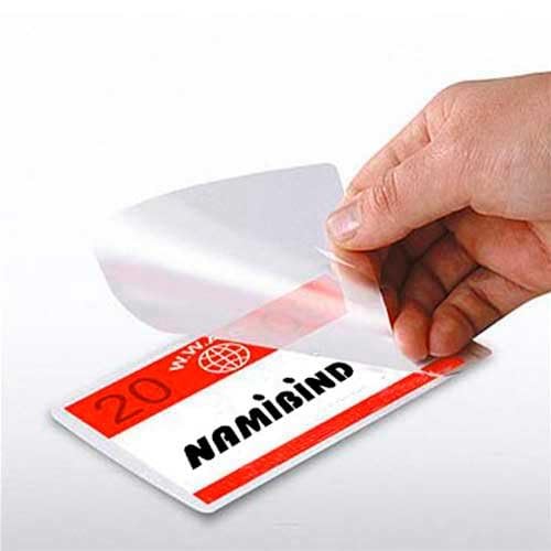 Lamination Pouch Film 70x100mm 250 Micron (Pack Of 100)