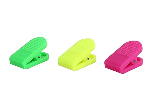 Plastic Paper Clips Medium Size 1778 No. (Pack Of 20)