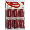 Eveready Red 9 Volt 1216 Heavy Duty Battery (Pack Of 6)