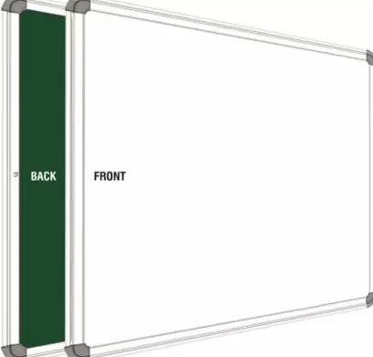 White And Green Board 2x2 Foot