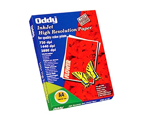 Oddy Inkjet Matt Coated Photo Paper A4 120 Gsm (Pack of 100)