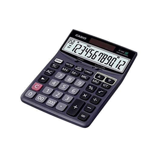 Casio DJ-120D (12 Digits) Big Screen/Keys Calculator 