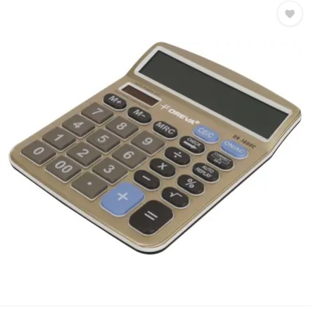 Oreva Calculator OR-1600-C Large Display (12 Digit)