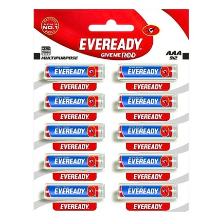 [P4266] Eveready Battery Blue AAA 912 (Pack Of 12)