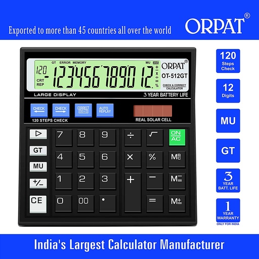 [P4450] Orpat Calculator OT-512