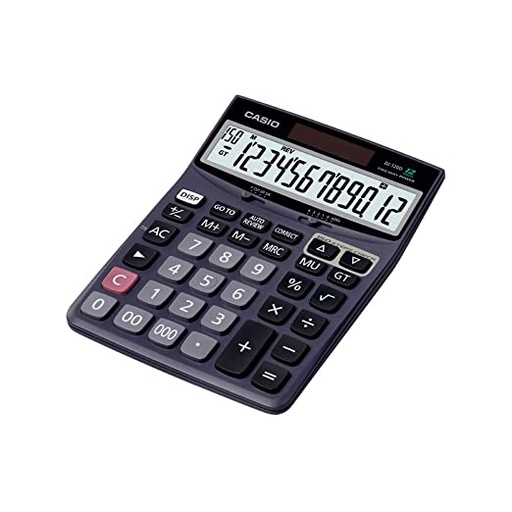 [P4516] Casio DJ-120D (12 Digits) Big Screen/Keys Calculator 