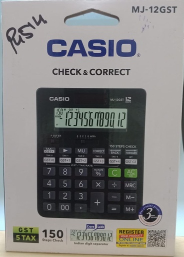 [P4514] Casio Calculator MJ-12 GST