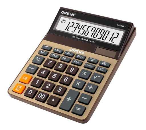 [P4470] Oreva GST Calculator ORC-2112 C Large Display (12 Digit)