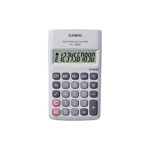 [P4502] Casio HL-100LB (10 Digits) Mini Pocket Calculator