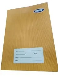 [P4610] Fullscape Chopda 136 Pages Single LIne Brown Title (Pack Of 12)