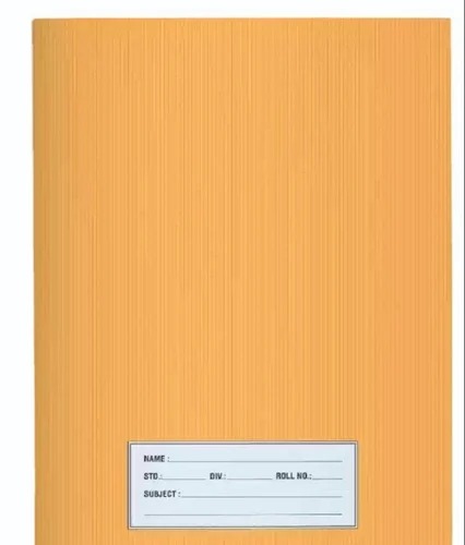 [P4606] Square Line Notebook 160 Pages (Pack Of 6)