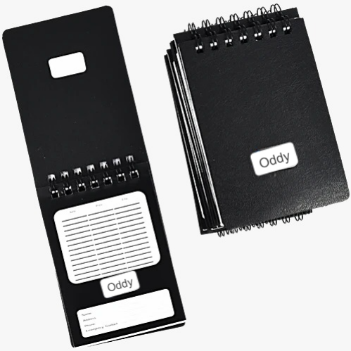 [P4680] Oddy Wiro Notebook A7 Pocket Diary (Pack Of 06)