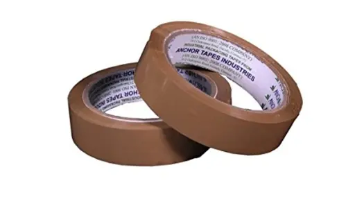 [P4800] Redking Brown Cello Tape 1 Inch 24mm x 36 Meter (Pack of 12)