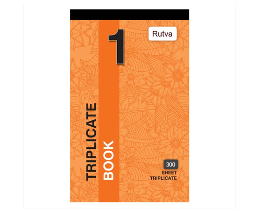 [P4556] Triplicate Book No.1  (Pack Of 5)