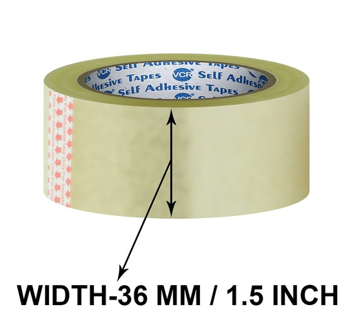 [P4784] Redking Transparent Cello Tape 1.5 Inch 36mm x 36 Meter (Pack of 8)