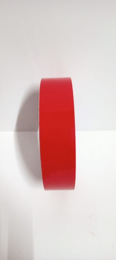 [P4850Red] 1 Inch Colour Tape Red-Pack of 12