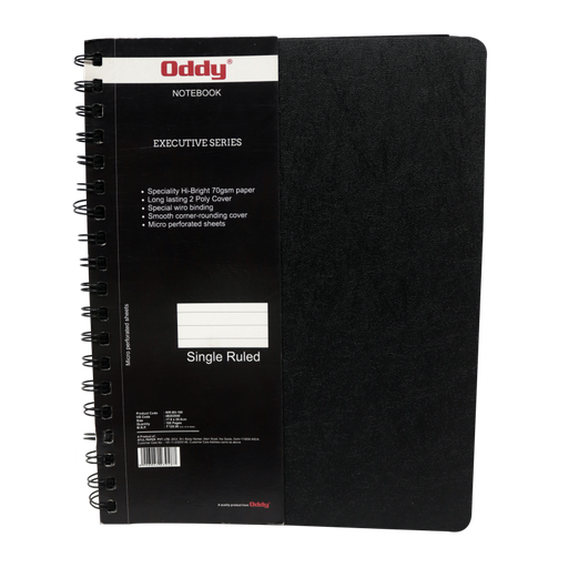 [P4684] Oddy Wiro Notebook / Subject Notebook B5 160 Pages (Spiral Diary)