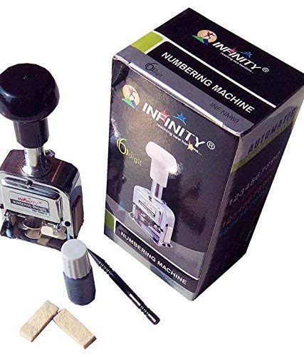 [P1980] Infinity Heavy Duty 6 Digit Automatic Numbering Machine 