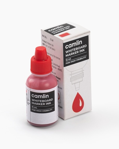 [P4166Red] Camlin White Board Marker Ink Red 15 ml