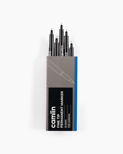 [P4200Blu] Camlin CD Marker Blue (Pack Of 10)