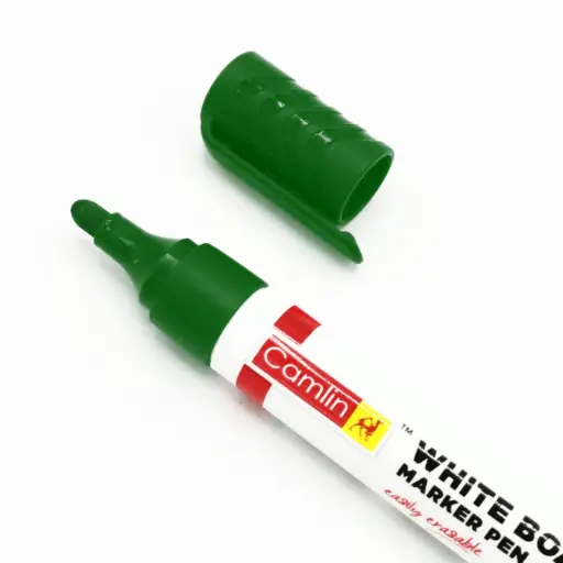 [P4206Grn] Camlin White Board Marker Green (Pack Of 10)