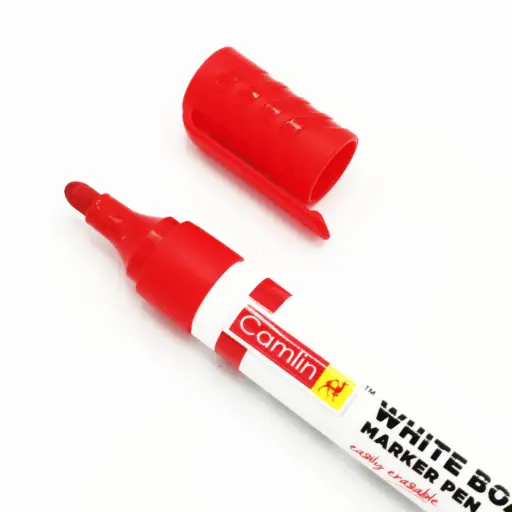 [P4206Red] Camlin White Board Marker Red (Pack Of 10)