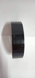 [P4850Blk] 1 Inch Colour Tape Black-Pack of 12