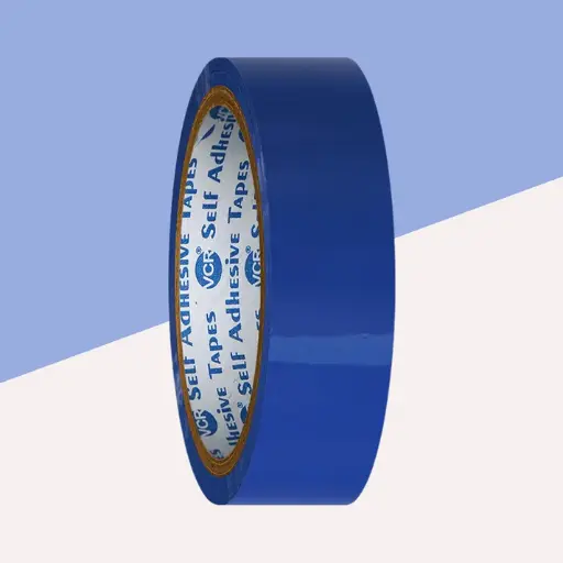 [P4850Blu] Redking Blue Colour Cellotape 1 Inch 24mm x 36 Meter (Pack of 12)