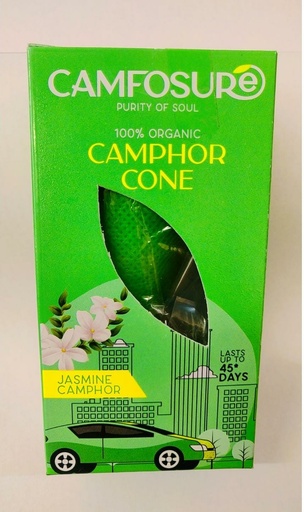 [P4914] Camphor Cone (Jasmine) Air Freshener & Mosquito Repellent