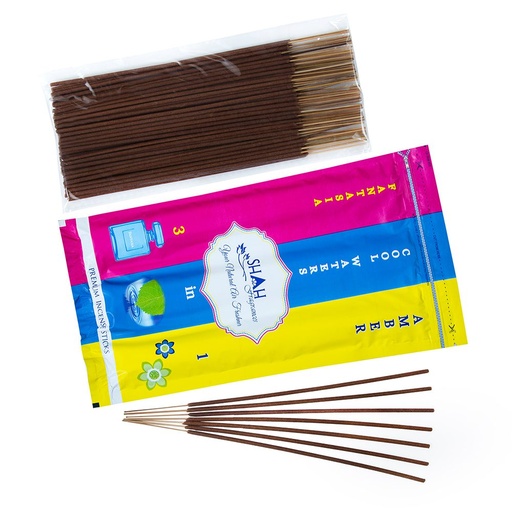 [P4968] Premium Agarbatti 3in1 (120 gram) 