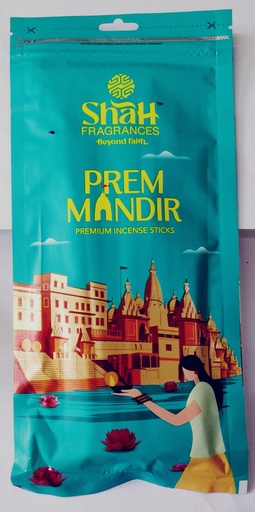 [P4980] Agarbatti Prem Mandir-120 Gram