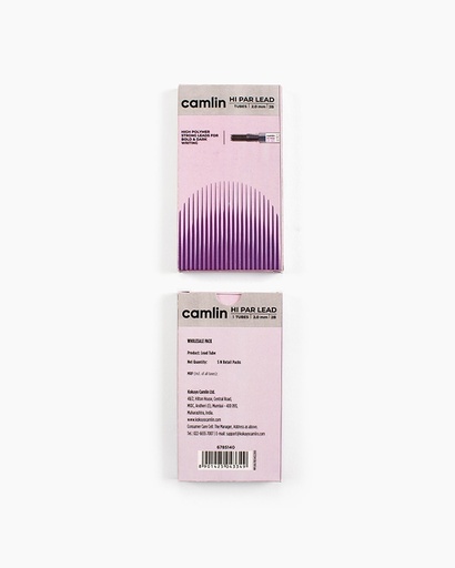 [P3382] Camlin Mechanical Pencil Lead Refills 2.0 mm (Pack Of 5) 
