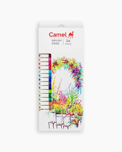 [P5176] Camel Brush Pens -24 Shades