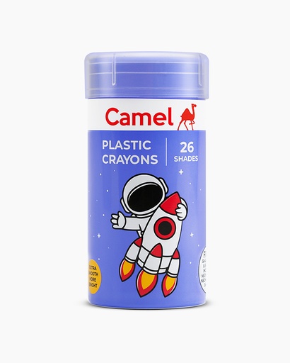 [P5164] Camel Plastic Crayons -26 Shades