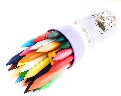 [P5164] Camel Plastic Crayons Assorted 26 Shades 