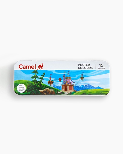 [P5192] Camel Poster Colours -12 Shades