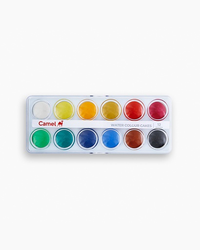 [P5182] Camel Water Colour Cakes -12 Shades