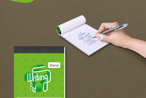 [P4632] Rough Pad/Writing Pad (No.0) Single Line 72 Pages (Pack Of 12)