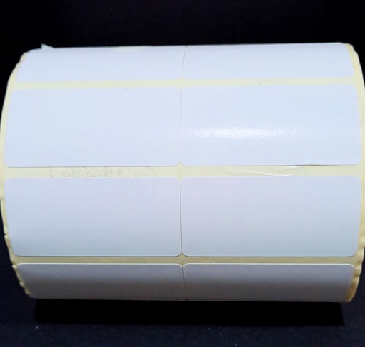 [P4346] Direct Thermal Barcode Label Roll 2x1 Inch (50mmx25mm / 2up) 3000 Label