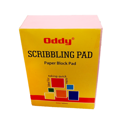 [P4672] Oddy Scribbling Paper Block Pad 60mmX85mm 240 Sheet