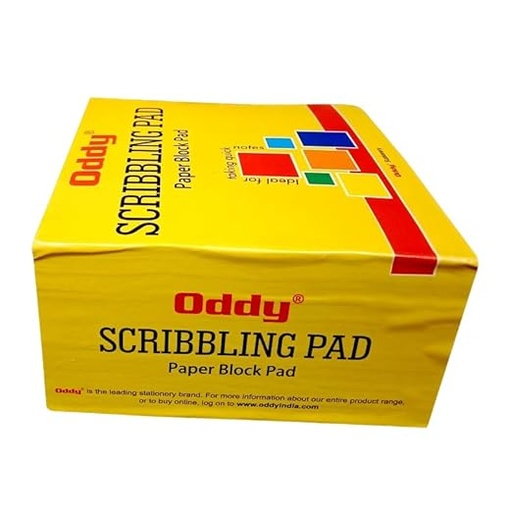 [P4674] Oddy Scribbling Paper Block Pad 95mmx95mm 240 Sheet