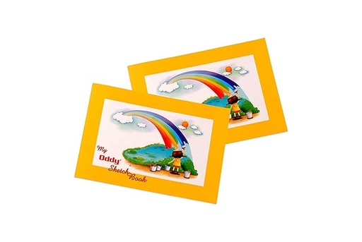 [P4724] Oddy Drawing Sketch Book 40 Pages A4 Size