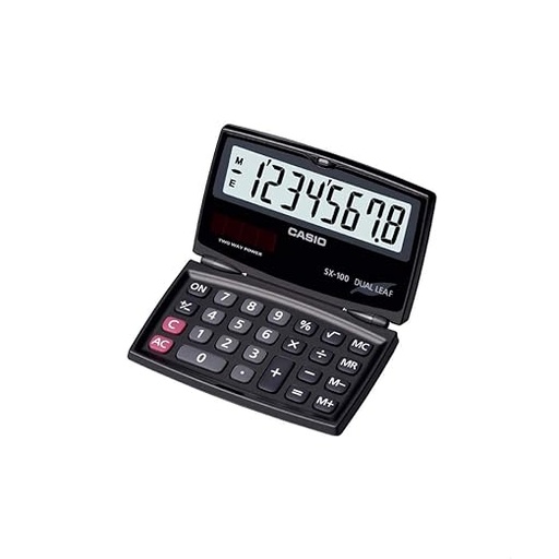 [P4503] Casio SX-100 (8 Digits) Mini Pocket Portable Calculator