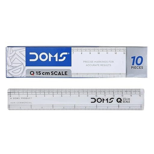 [P3451] Doms Futpatti Plastic-6 Inch-15 Cm