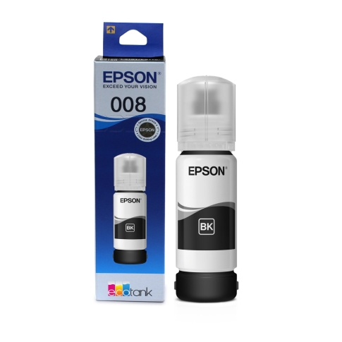 [P5266] Epson Ink 008 Black 127ml (Original Bottle)