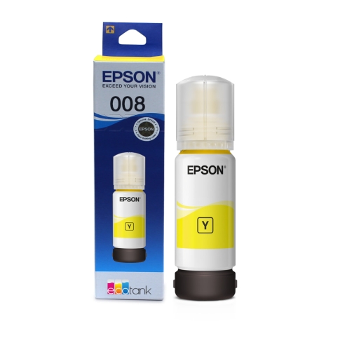 [P5272] Epson Ink 008 Yellow 70ml (Original Bottle) 