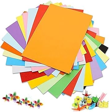 [P3849] Pastel Colour Paper Double Sided A3 Size, 80 Gsm Mix Colour (Pack Of 50)